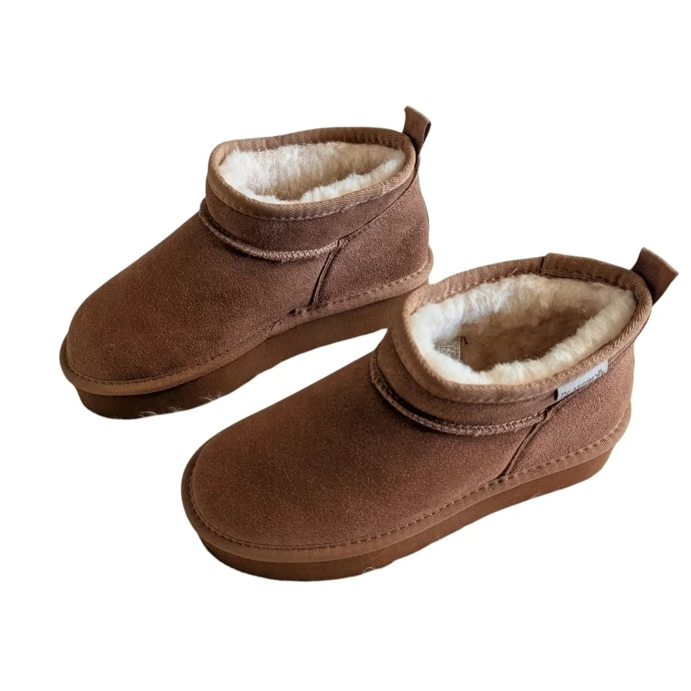 BearPaw Women's Retro Super Shorty Ankle Boots